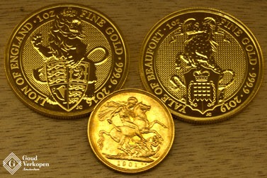 Britse gouden munten