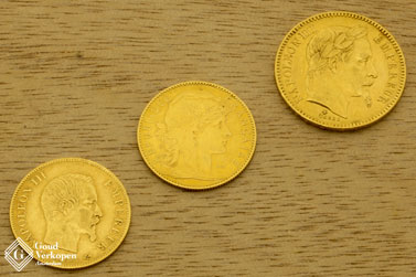 Franse gouden munten