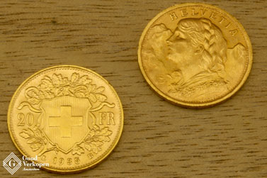 Zwitserse gouden munten